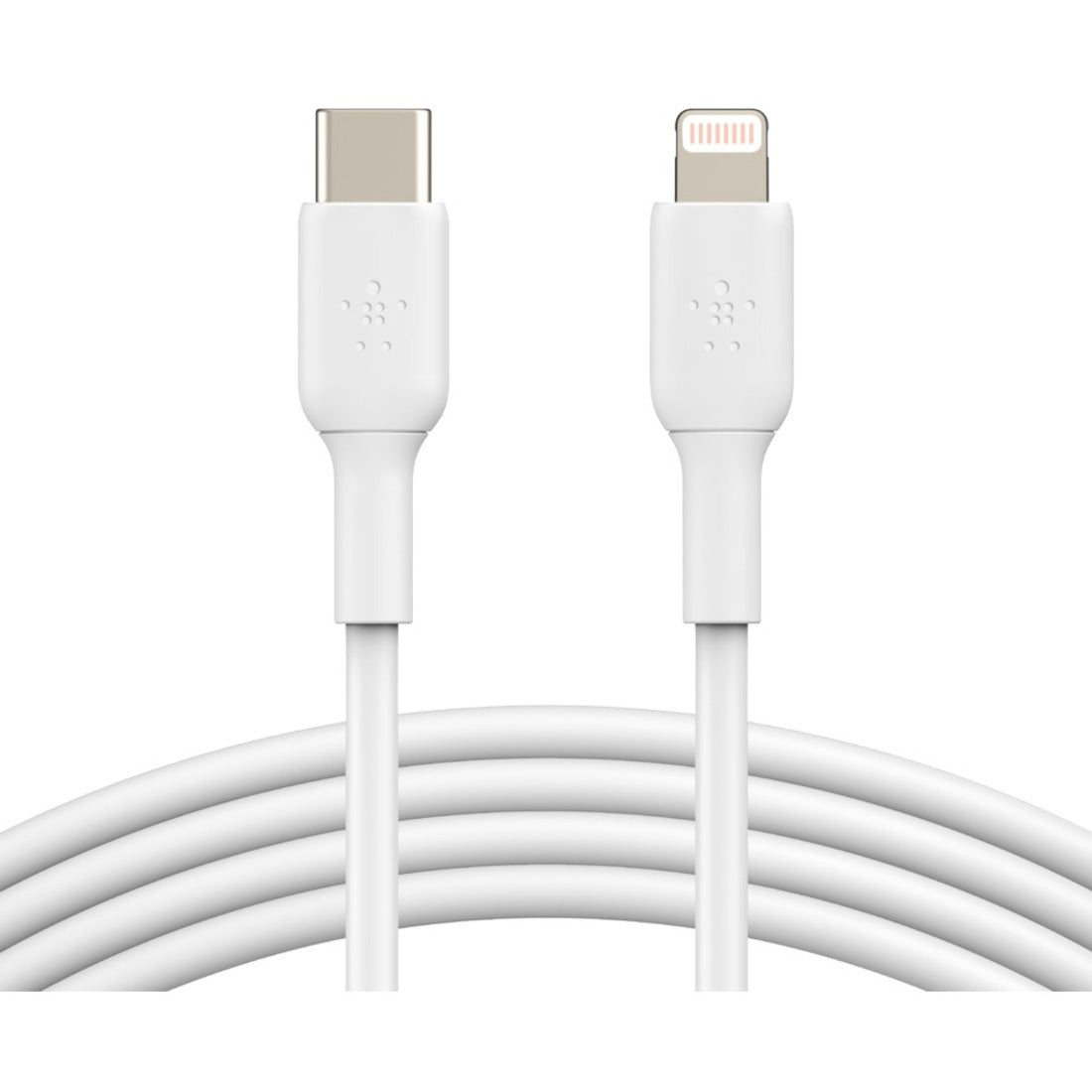 Belkin BoostCharge USB-C to Lightning Cable (1 meter / 3.3 foot, White) - CAA003BT1MWH