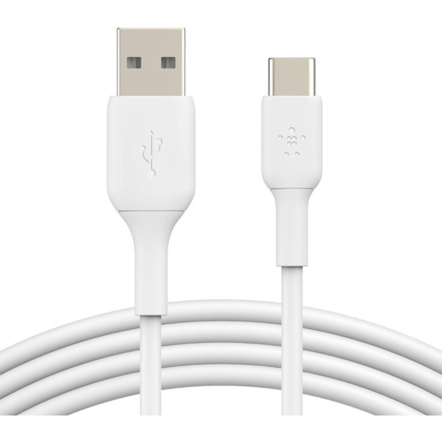 Belkin BoostCharge USB-C to USB-A Cable (1 meter / 3.3 foot, White) - CAB001BT1MWH