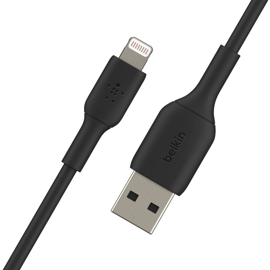 Belkin BoostCharge Lightning to USB-A Cable (1 meter / 3.3 foot, Black) - CAA001bt1MBK