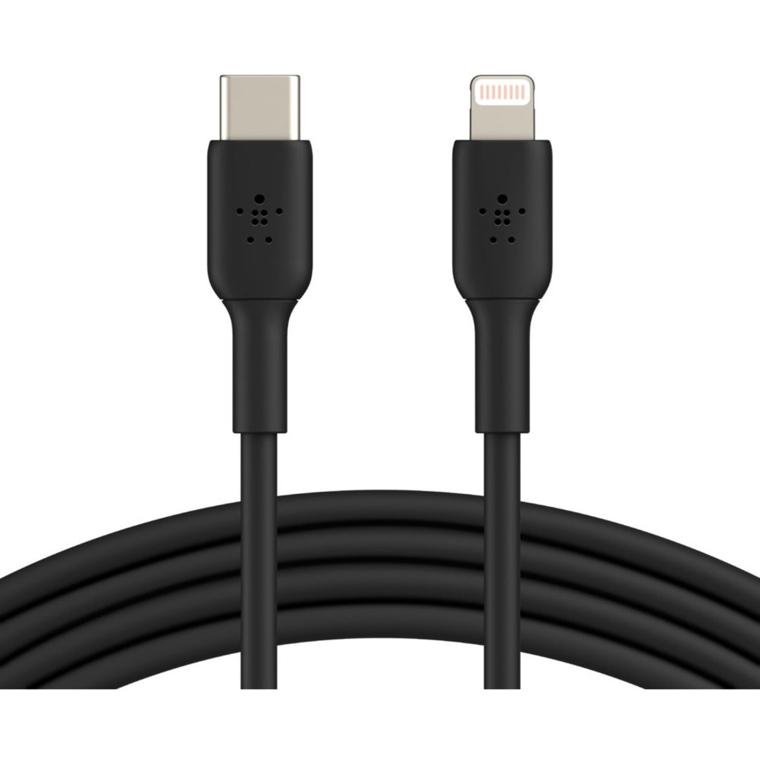 Belkin BoostCharge USB-C to Lightning Cable (1 meter / 3.3 foot, Black) - CAA003BT1MBK