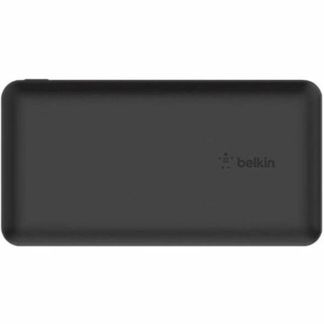 Belkin 15W USB-C 3-Port Power Bank - 10k mAh - 1xUSB-C (15W), 2xUSB-A (10W) - Portable Charger - w/ USB-C Cable - Black - BPB011btBK