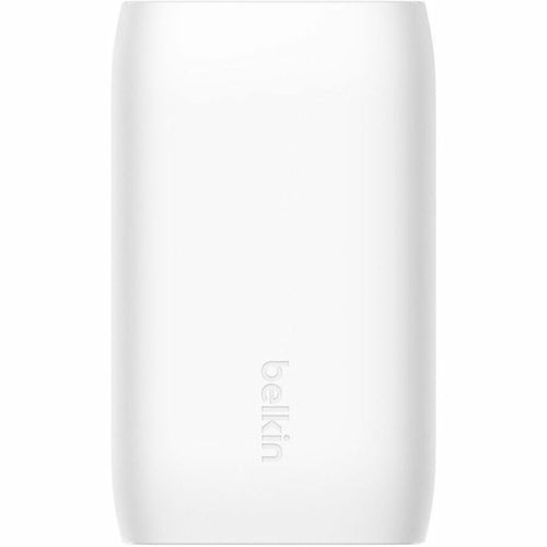 Belkin 67W Portable 3-Port USB-C Wall Charger - 3xUSB-C (67W Total) - Fast Charging - Power Adapter - White - WCC002DQWH