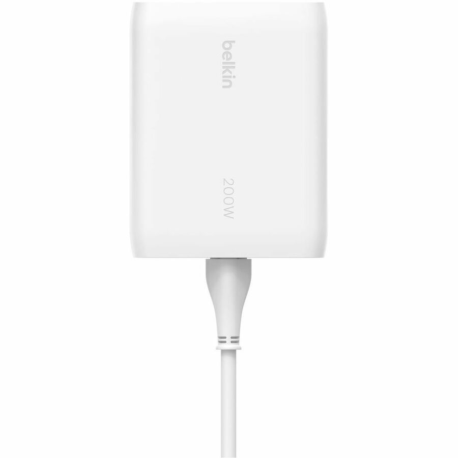 Belkin BoostCharge Pro 200W 4-Port USB-C GaN Charger - WCH015dqWH