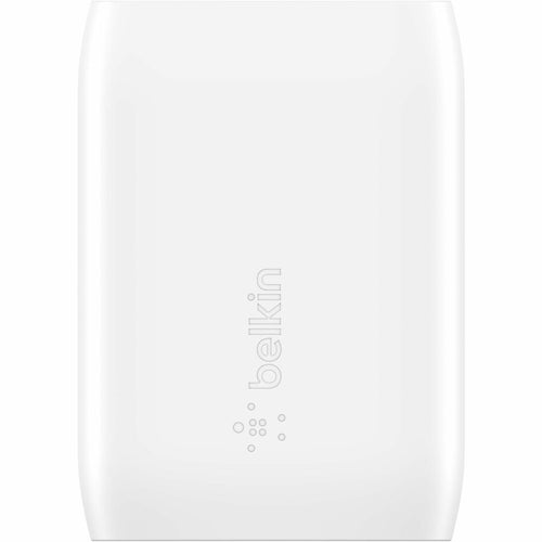 Belkin 30W Portable USB-C Wall Charger - 1xUSB-C (30W) - Fast Charge - Power Adapter - White - BBC007-WH