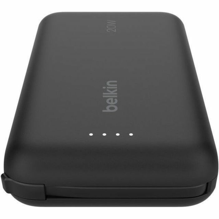 Belkin BoostCharge Power Bank 10K With Integrated Cable - BPB021fqBK