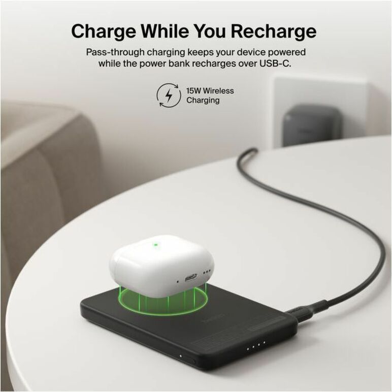 Belkin Boostcharge Pro 5000mAh Power Bank - BPD011fqBK