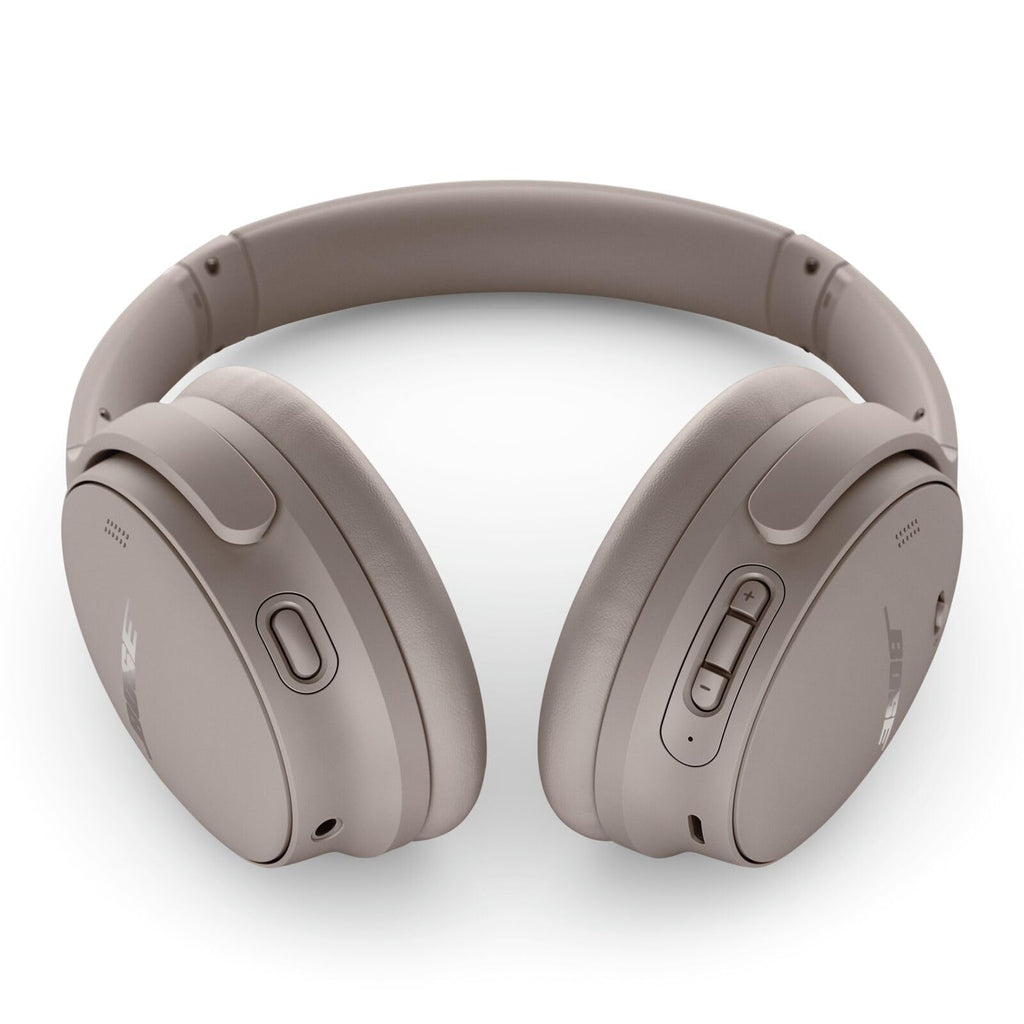 Bose - QuietComfort Wireless Noise Cancelling Over-the-Ear Bluetooth Headphones - Sandstone