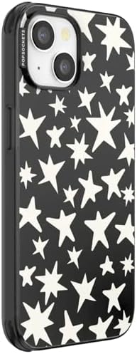 PopSockets iPhone 13 Pro Max Phone Case w/MagSafe- Starstruck | Magnetic, Wireless Charging, Camera & Drop Protection, Electronic Accessories, For iPad/Kindle/iPhone/Android
