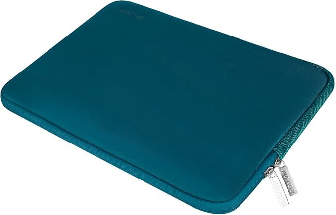 MOSISO Laptop Case 15 inch, 15 inch Laptop Sleeve Bag Compatible with MacBook Air 15 M4 A3241 M3 A3114 M2 A2941 2025 2024 2023, Dell XPS 15, Neoprene Computer Sleeve Bag with Small Case, Deep Teal