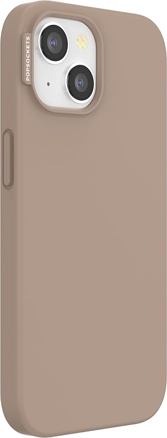 PopSockets iPhone 14 Pro Phone Case with MagSafe- Latte | Magnetic, Wireless Charging, Camera & Drop Protection, Western, Boho, Aesthetic, Phone, Women