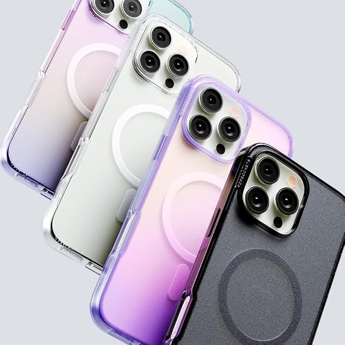 PopSockets iPhone 16 Pro Case Compatible with MagSafe, Phone Case for iPhone 16 Pro, Wireless Charging Compatible, Case Only - Clear