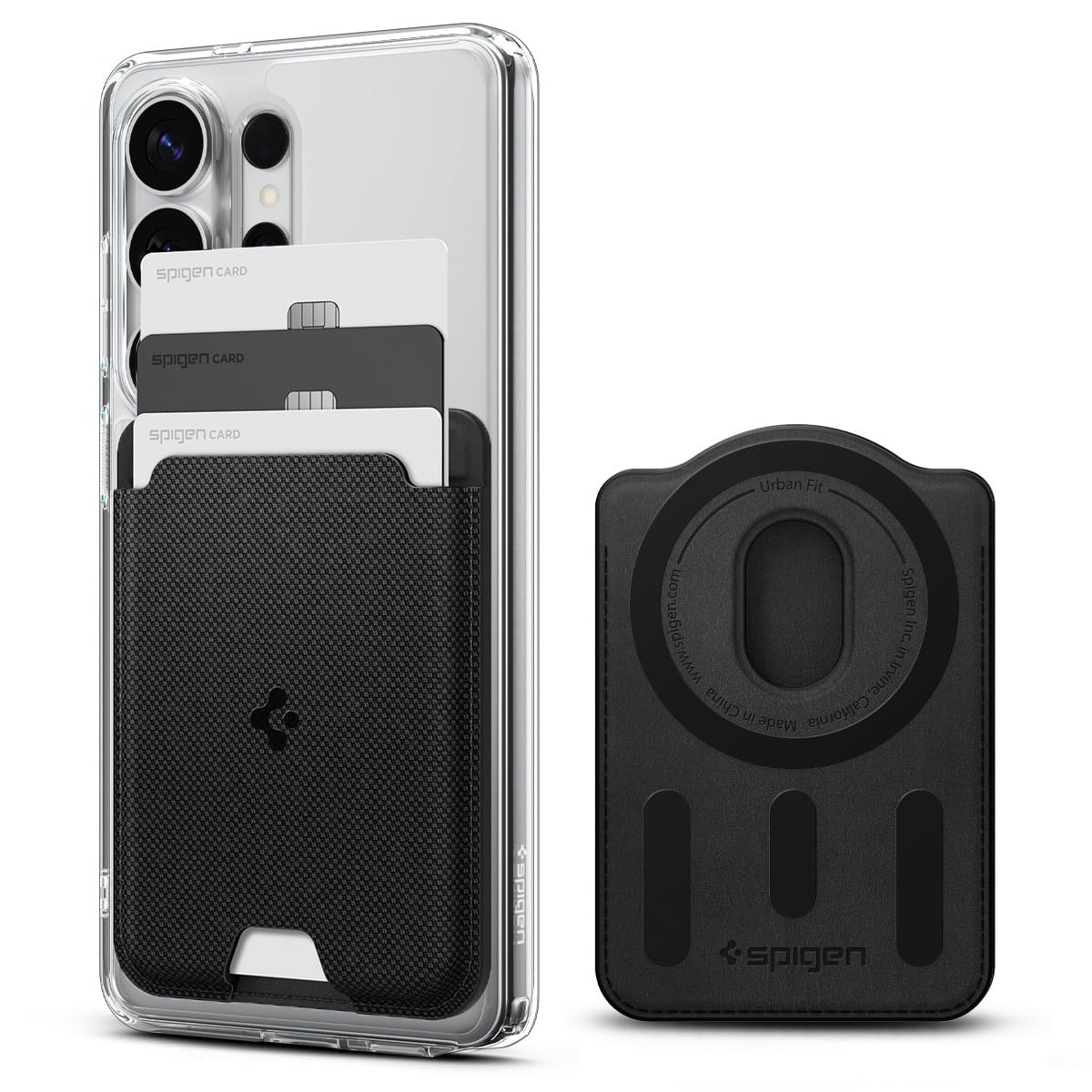 Spigen Urban Fit MagFit 3-Card Wallet
