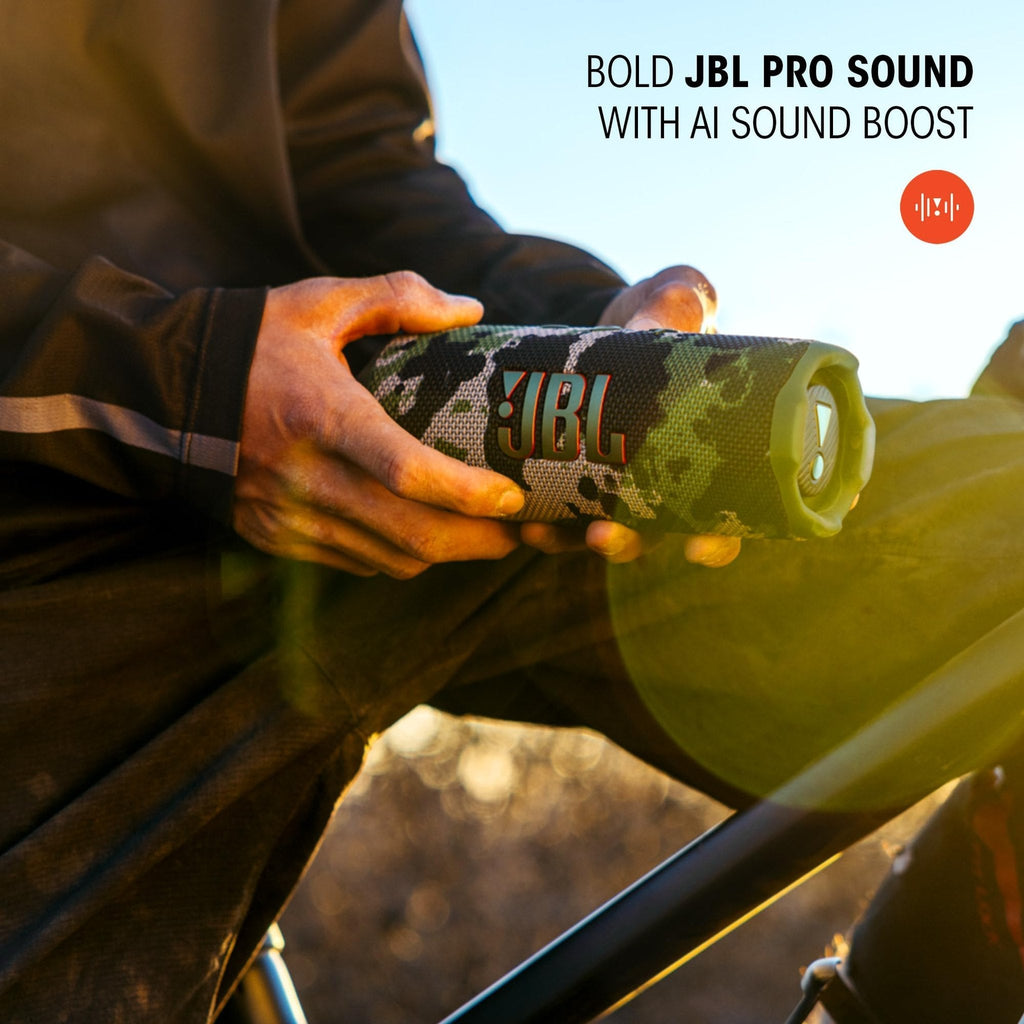 JBL Flip 7 - Portable Waterproof and Drop-Proof Speaker (red)