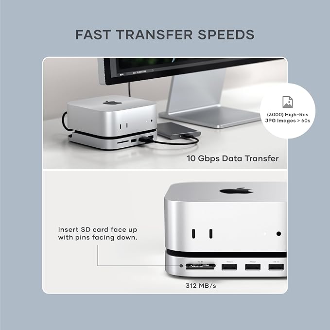 Satechi Mac mini M4 Hub & Stand