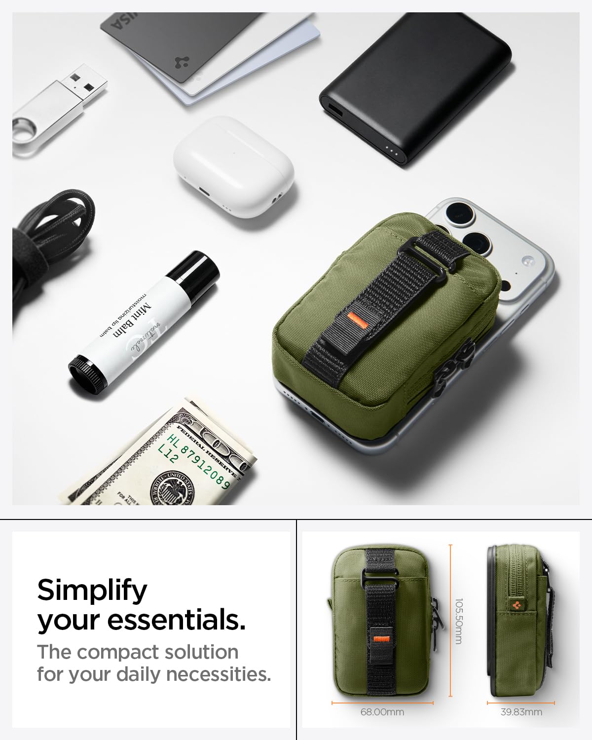 Spigen Tintap Zip MagFit Organizer Pouch