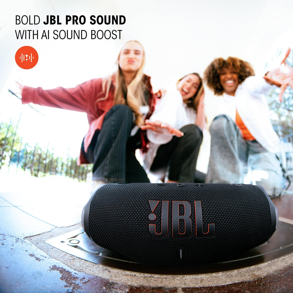 JBL Charge 6 - Portable Waterproof & Drop-Proof Bluetooth Speaker (Blue)