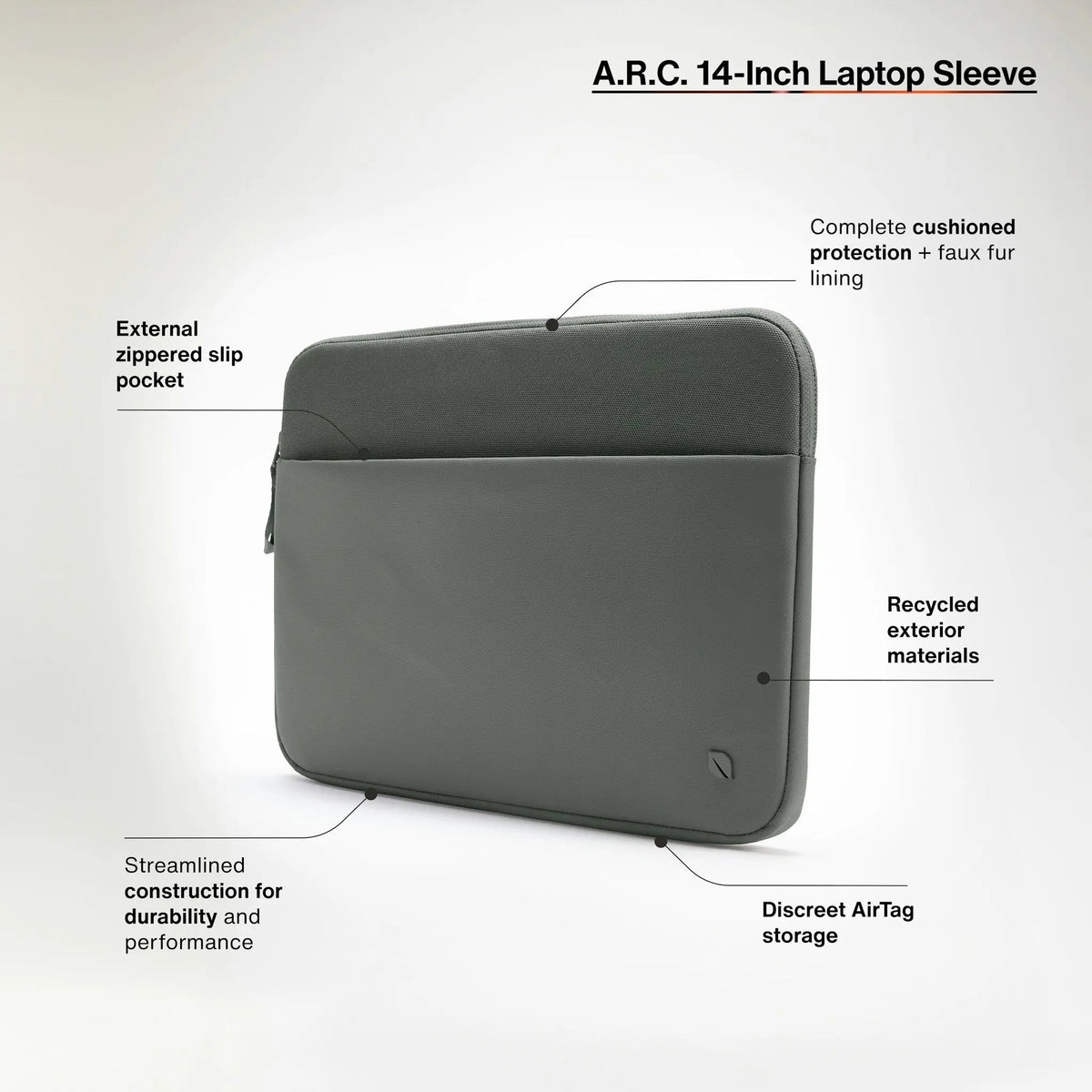 Incase A.R.C. Sleeve for 14-inch Laptop