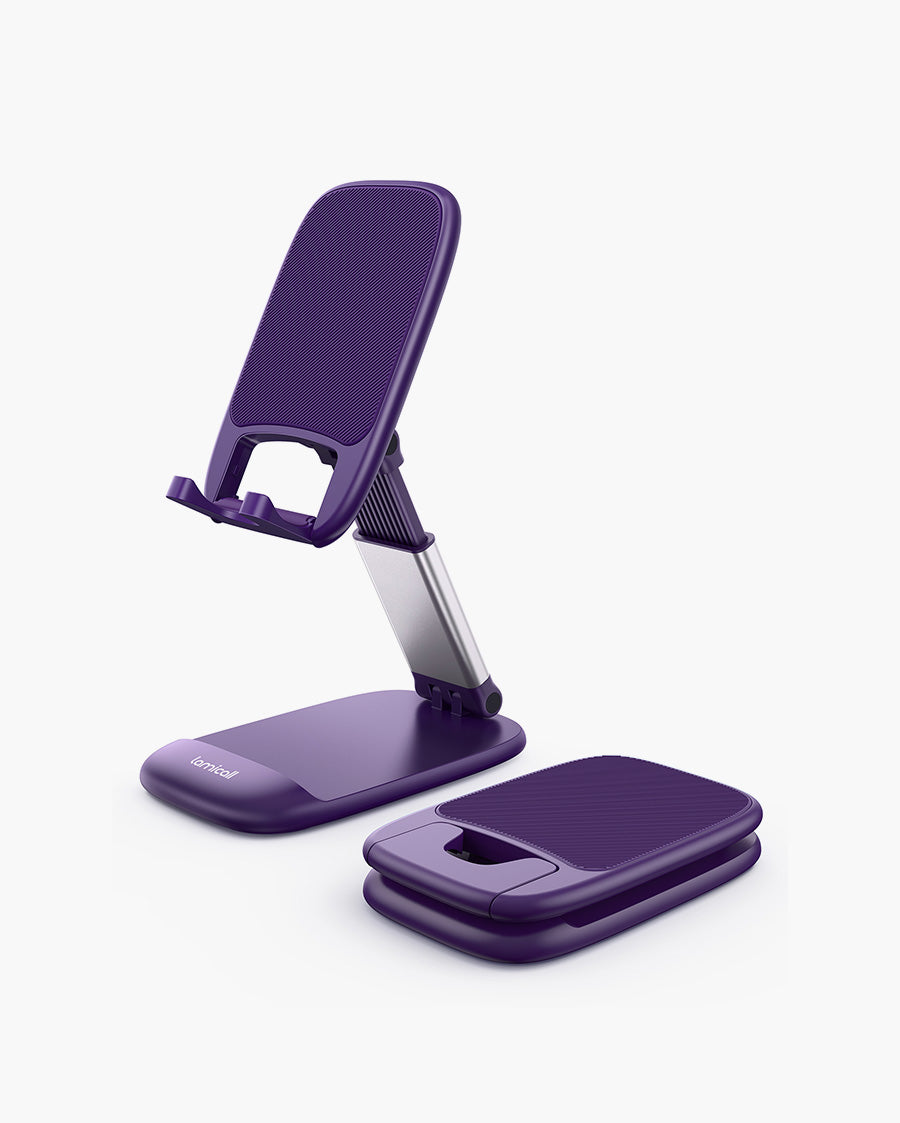 Lamicall Height Adjustable & Foldable Phone Holder for Business Trip Portable