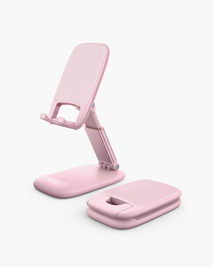 Lamicall Height Adjustable & Foldable Phone Holder for Business Trip Portable