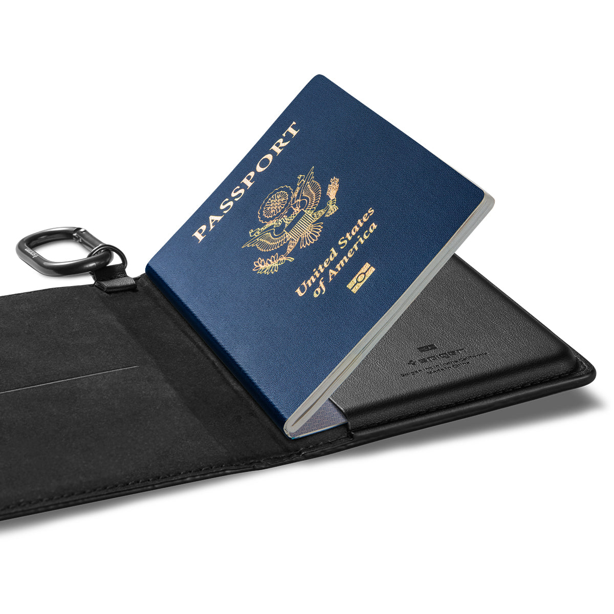 Spigen Passport Holder Case – RFID Blocking Travel Wallet with Card Slots & SIM Storage