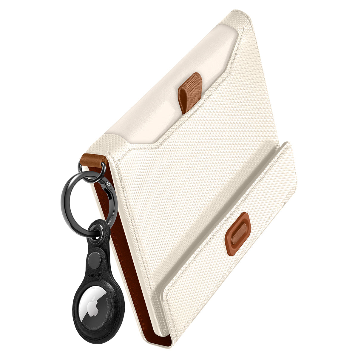 Spigen Passport Holder Case – RFID Blocking Travel Wallet with Card Slots & SIM Storage