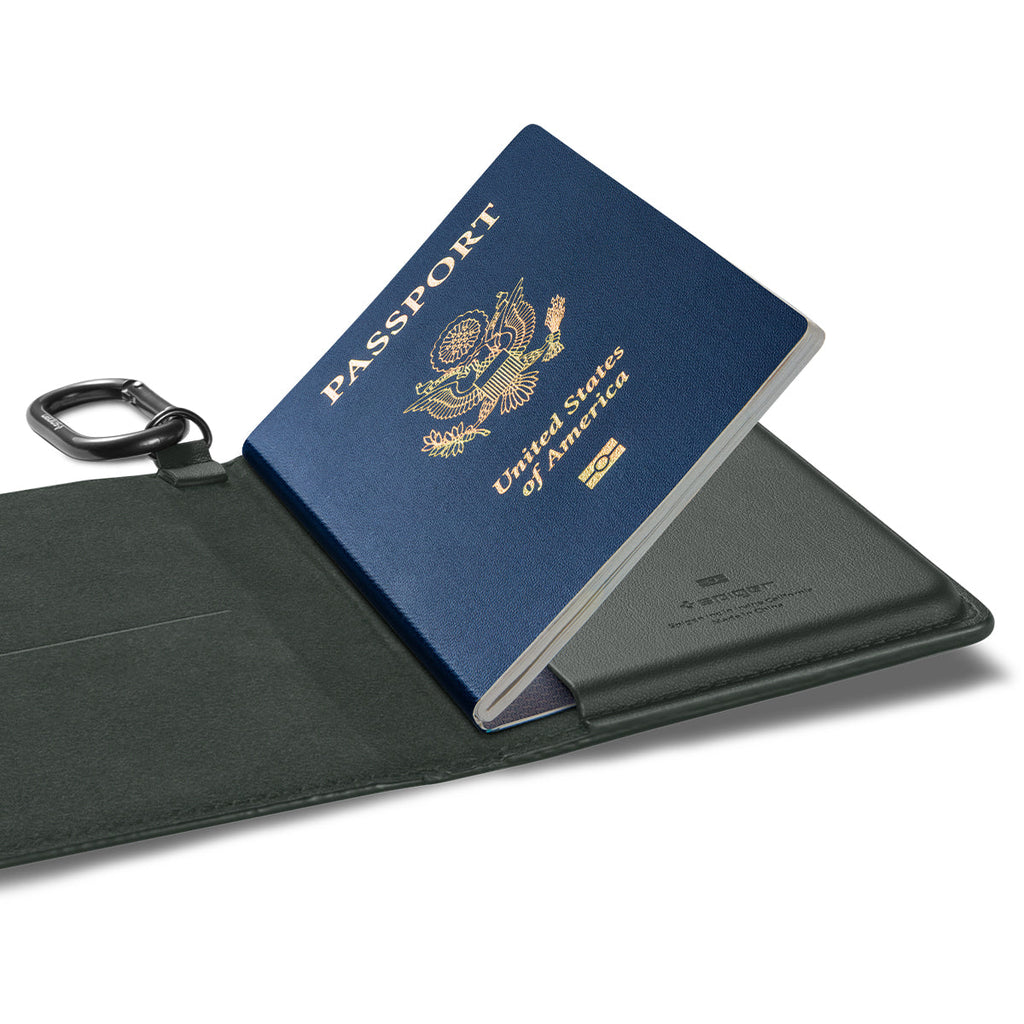 Spigen Passport Holder Case – RFID Blocking Travel Wallet with Card Slots & SIM Storage