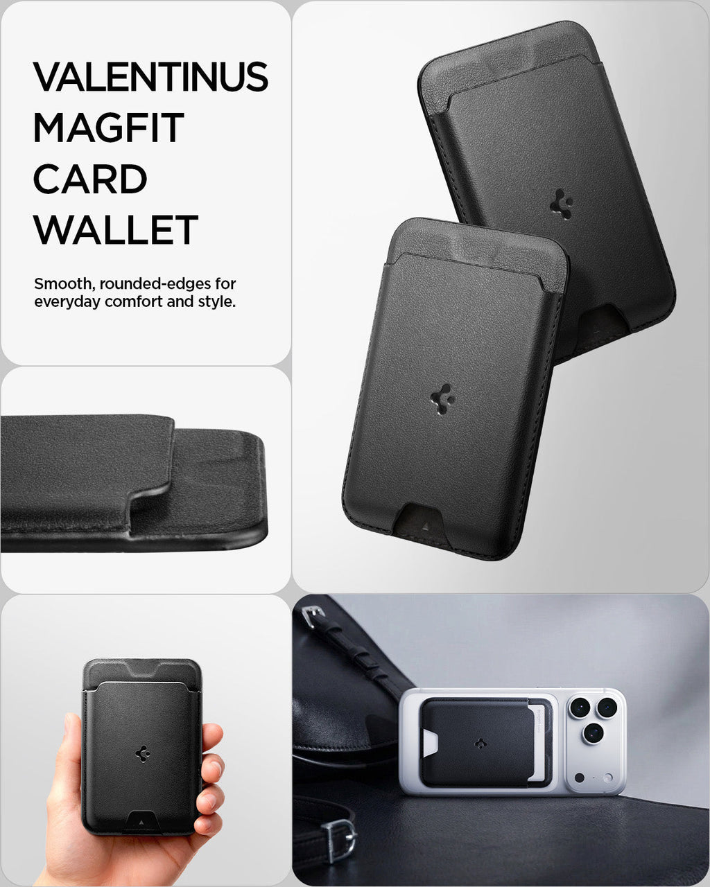 Spigen MagSafe Wallet – Valentinus MagFit (5-Card)