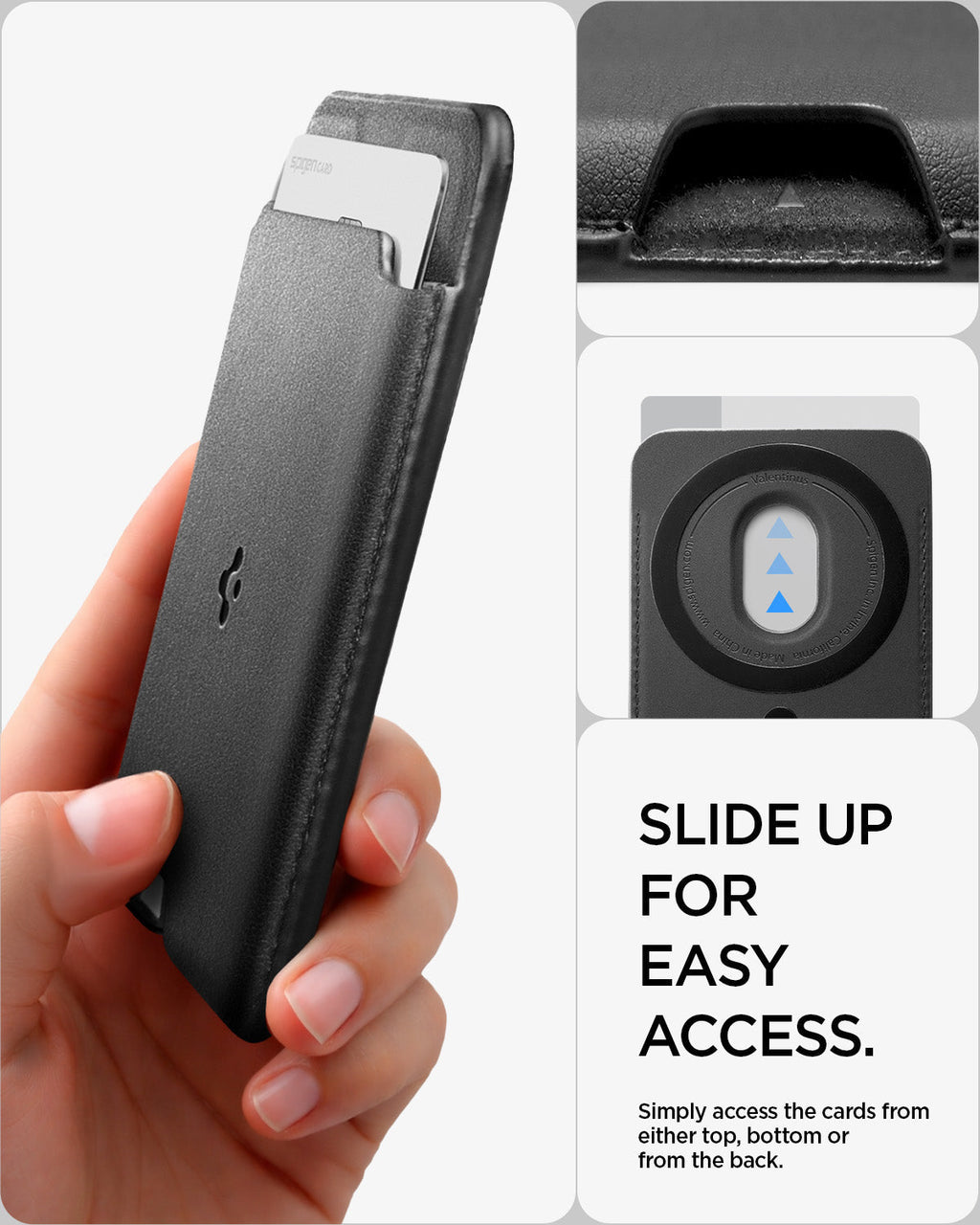 Spigen MagSafe Wallet – Valentinus MagFit (5-Card)