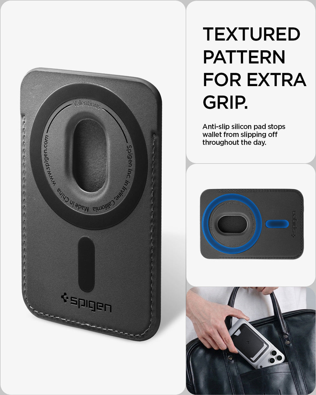 Spigen MagSafe Wallet – Valentinus MagFit (5-Card)