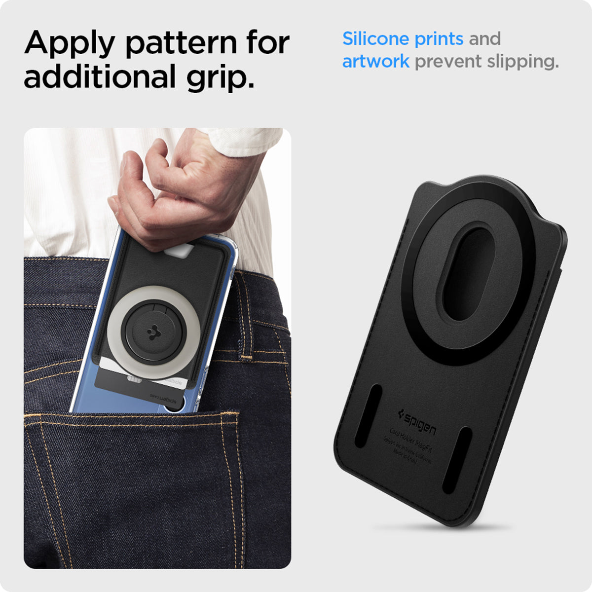 Spigen MagSafe Wallet – Valentinus MagFit+ (3-Card)