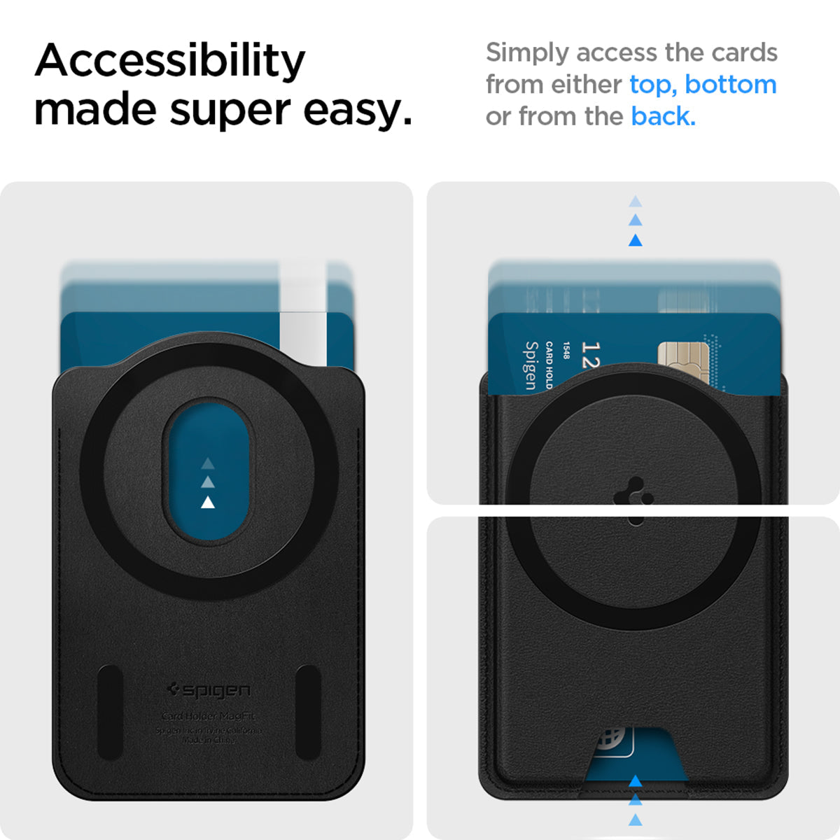Spigen MagSafe Wallet – Valentinus MagFit+ (3-Card)