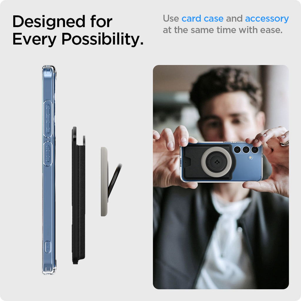 Spigen MagSafe Wallet – Valentinus MagFit+ (3-Card)